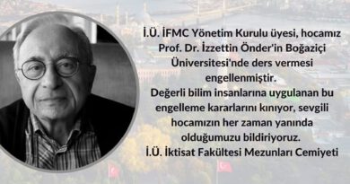 Prof. Dr. İzzettin Önder Hocamızın Arkasındayız