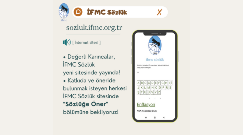 İFMC Sözlük Sitesi Açıldı