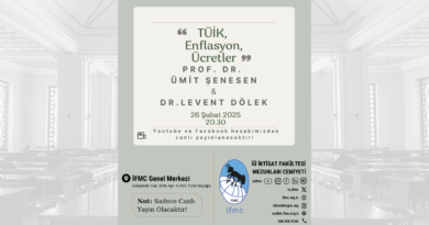 TÜİK, Enflasyon, Ücretler | Prof. Dr. Ümit Şenesen &n Dr. Levent Dölek